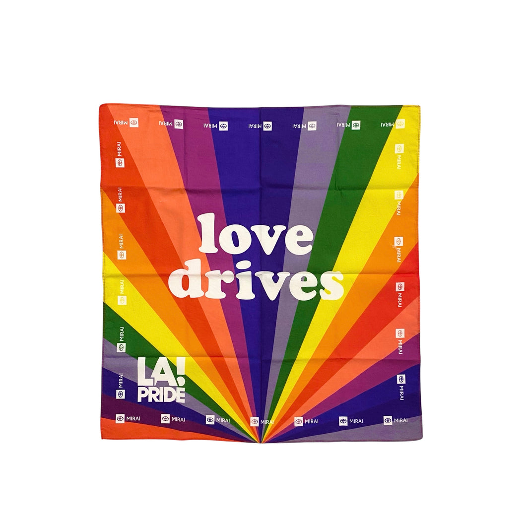 TOYOTA “LOVE DRIVERS” BANDANNA
