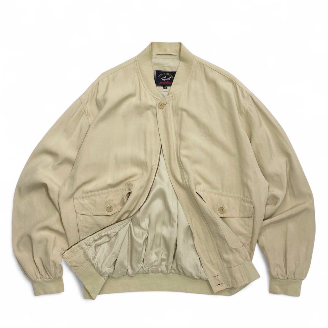 PAUL & SHARK SILK×LINEN SLUB BLOUSON