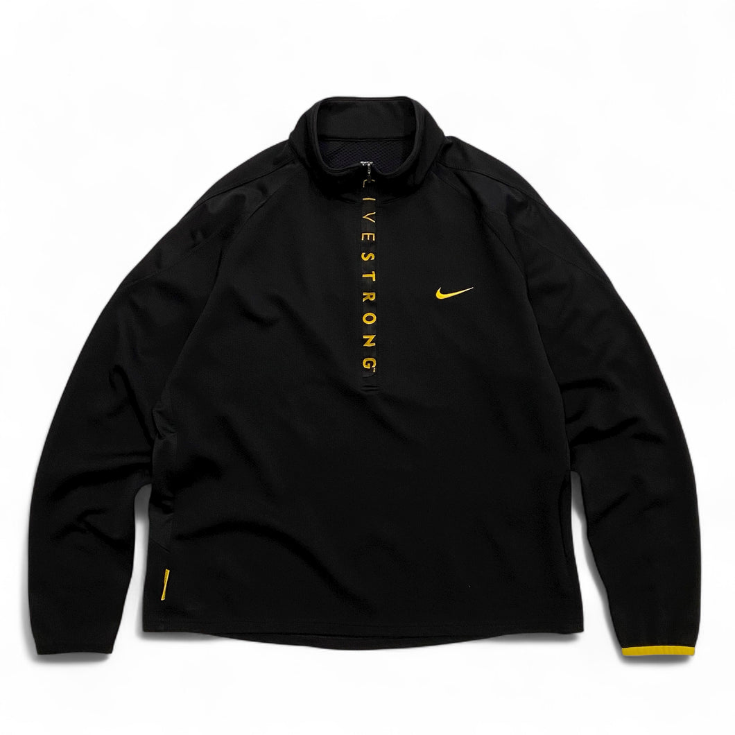 00s NIKE “LIVESTRONG” HALF ZIP PULLOVER