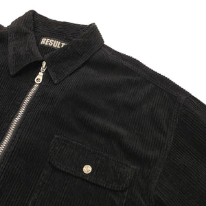 90s ZIP UP CORDUROY SHIRT