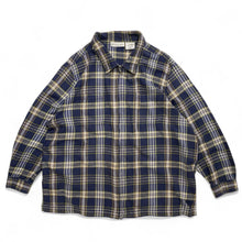 画像をギャラリービューアに読み込む, 90s ZIP UP FLANNEL SHIRT
