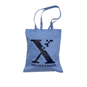 “X BAGLES & COOKIES” TOTE BAG