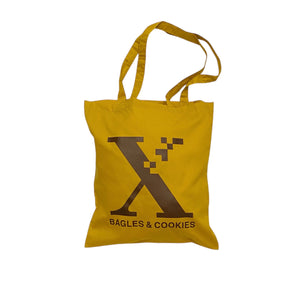 “X BAGLES & COOKIES” TOTE BAG
