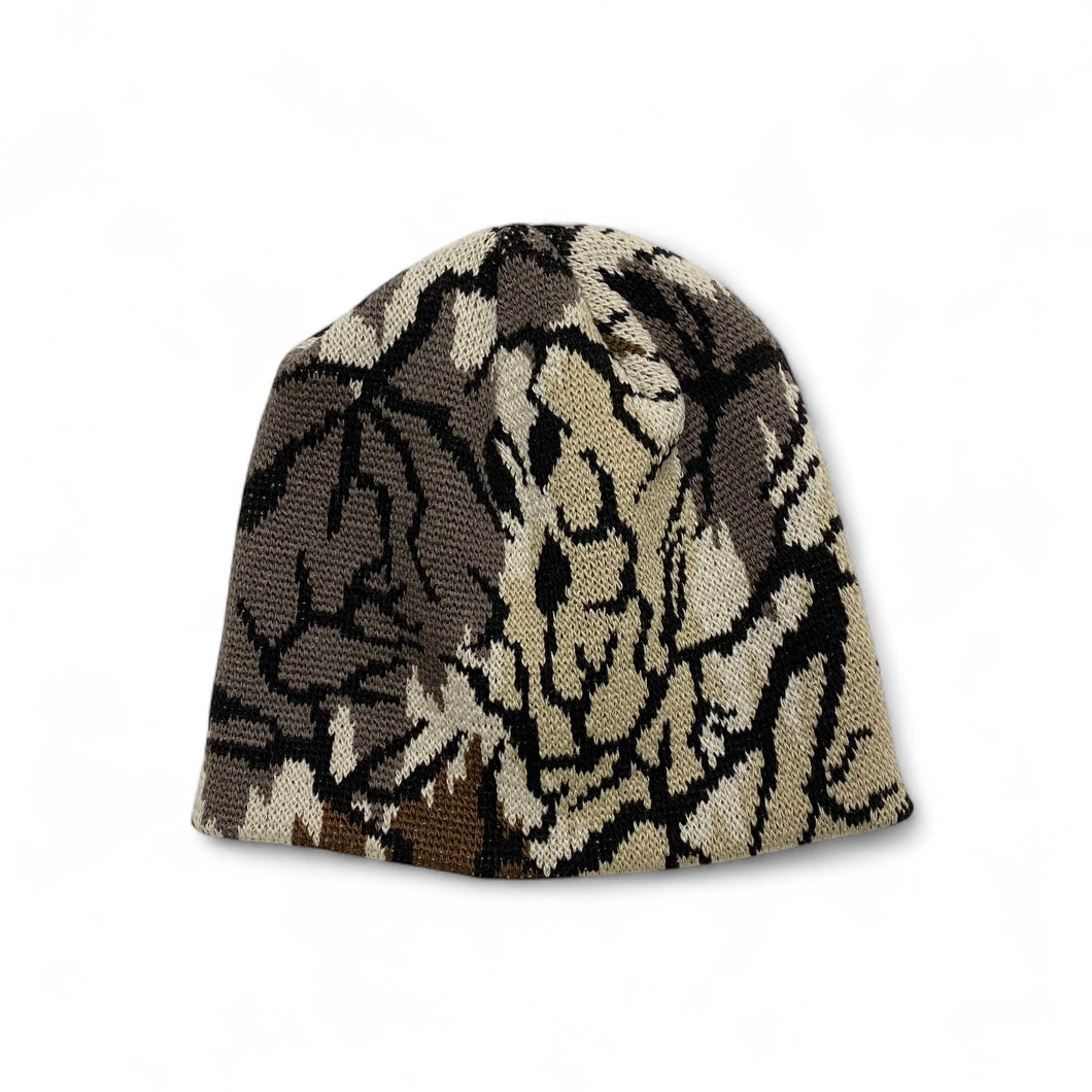SEDAN ALL-PURPOSE / CAMOUFLAGE BEANIE : WHITE CAMO