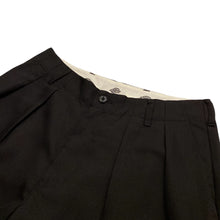 画像をギャラリービューアに読み込む, DICKIES MN / 5601 TWO PLEATED PANT / BLACK
