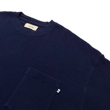 画像をギャラリービューアに読み込む, WONDERLAND / WAFFLE L/S : DARK NAVY
