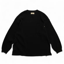 画像をギャラリービューアに読み込む, WONDERLAND / WAFFLE L/S : BLACK
