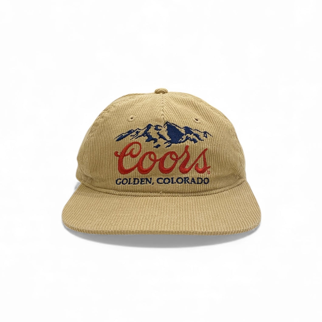 90s COORS CORDUROY 5PANEL CAP