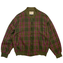 画像をギャラリービューアに読み込む, 80s PLAID BLOUSON
