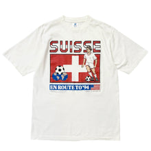 画像をギャラリービューアに読み込む, 90s SUISSE WORLD CUP EN ROUTE TO 94 S/S TEE
