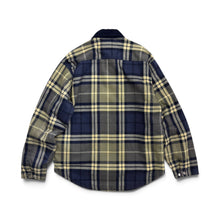 画像をギャラリービューアに読み込む, PLAID FLANNEL QUILTED JACKET
