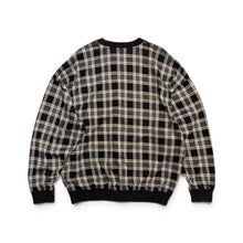 画像をギャラリービューアに読み込む, 90s SLAZENGER PLAID CREWNECK
