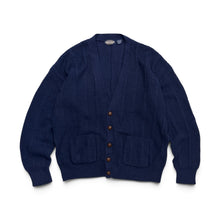 画像をギャラリービューアに読み込む, TOWNCRAFT CABLE KNIT CARDIGAN
