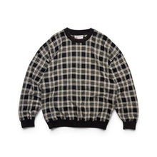 画像をギャラリービューアに読み込む, 90s SLAZENGER PLAID CREWNECK
