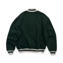 画像をギャラリービューアに読み込む, 90s FRUIT OF THE LOOM BLANK SWEATSHIRT VARSITY JACKET

