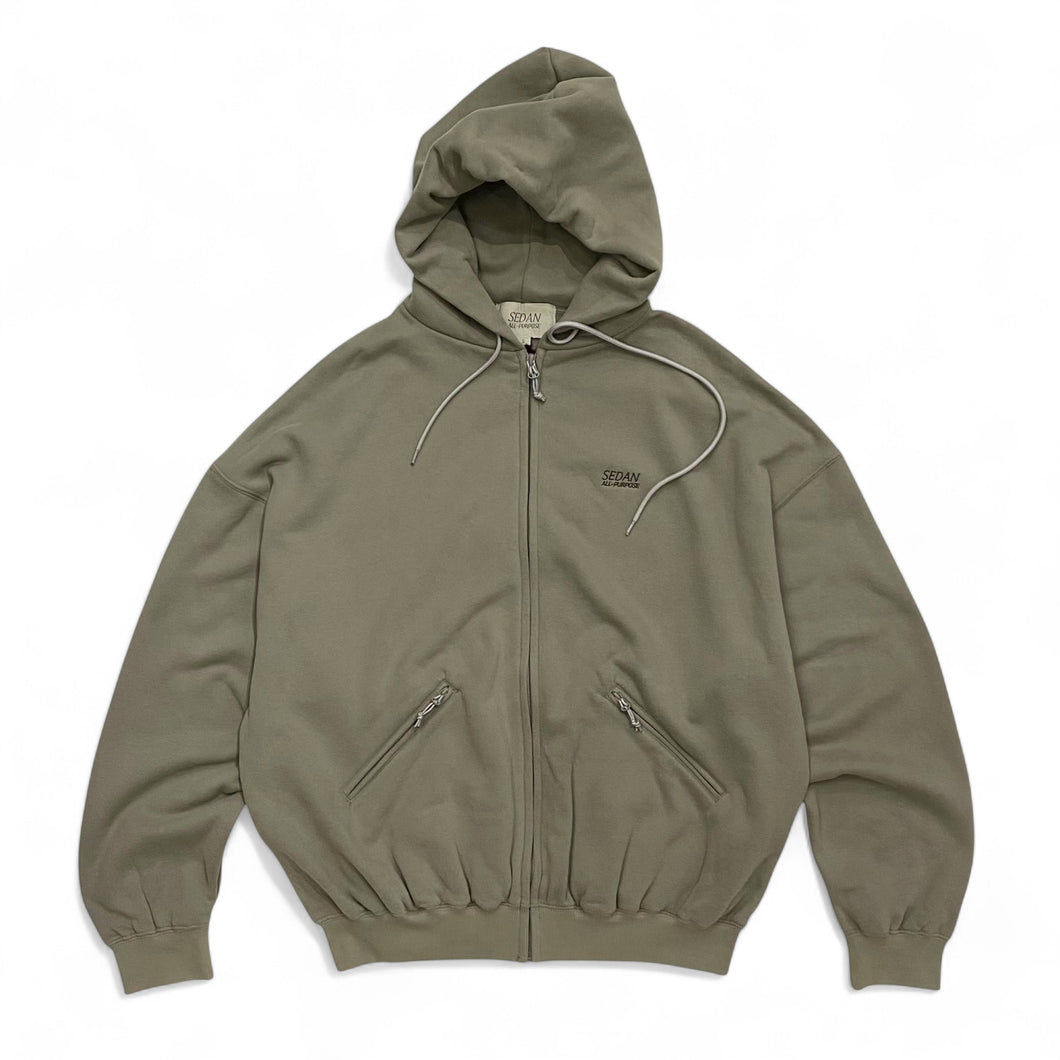 SEDAN ALL-PURPOSE / OG LOGO FULL ZIP HOODIE
